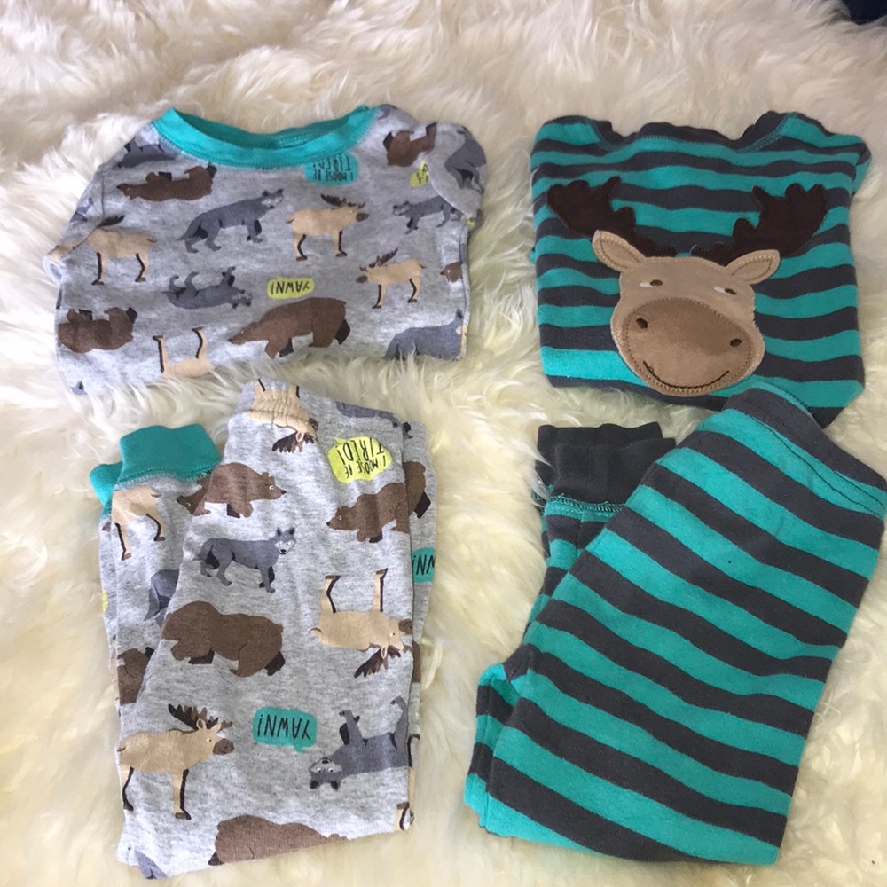 Toddler boy pajamas.